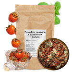 Pomidory suszone z czosnkiem i bazylia 100g